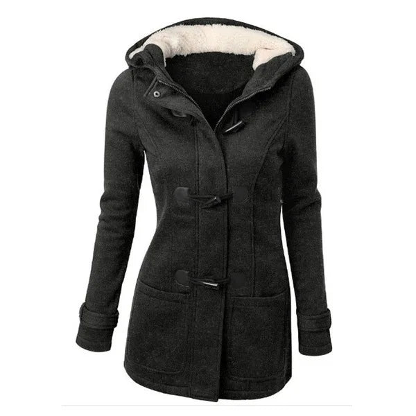 Women Basic Hoodie Jackets