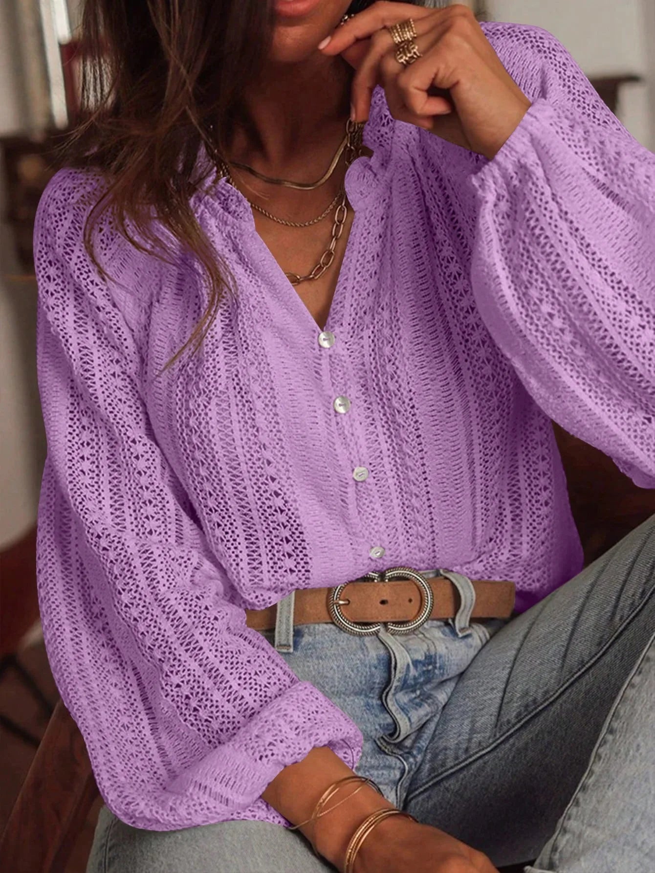 Women's Blouses Spring And Autumn