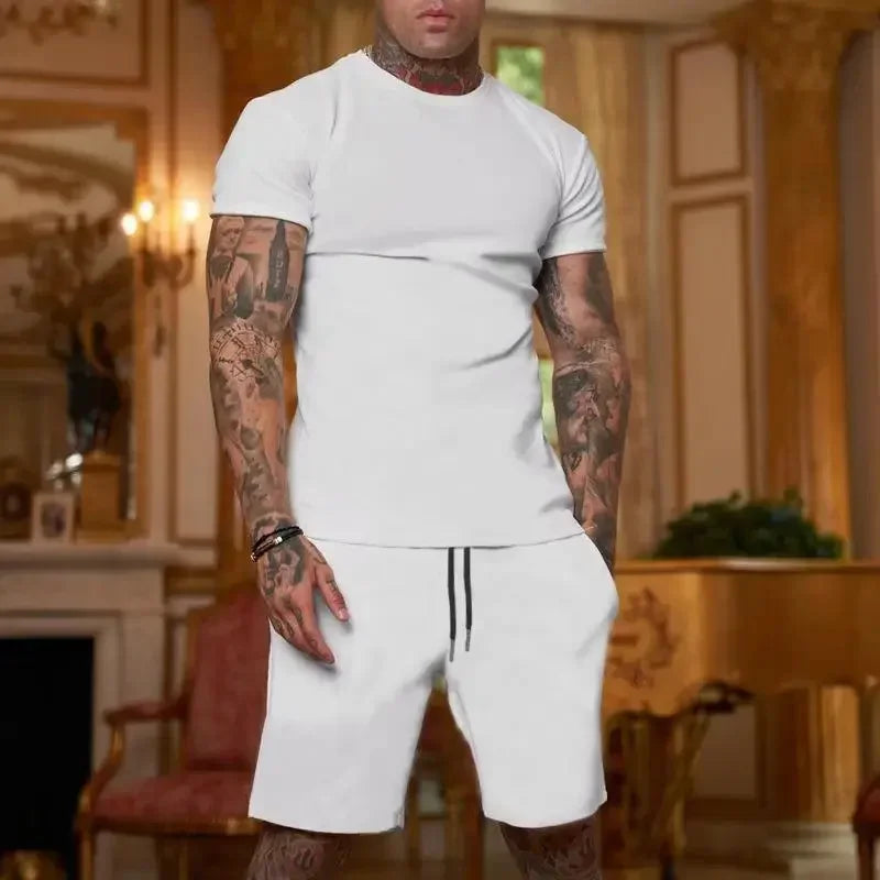 Sports Suit Men Breathable T-shirt