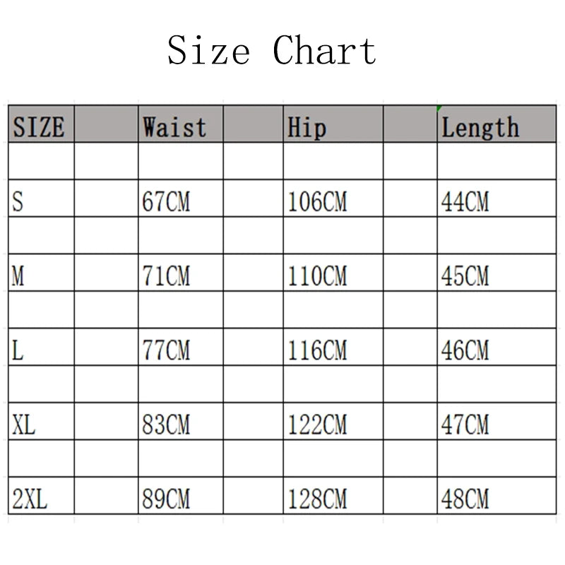Summer High Waist Shorts Women's