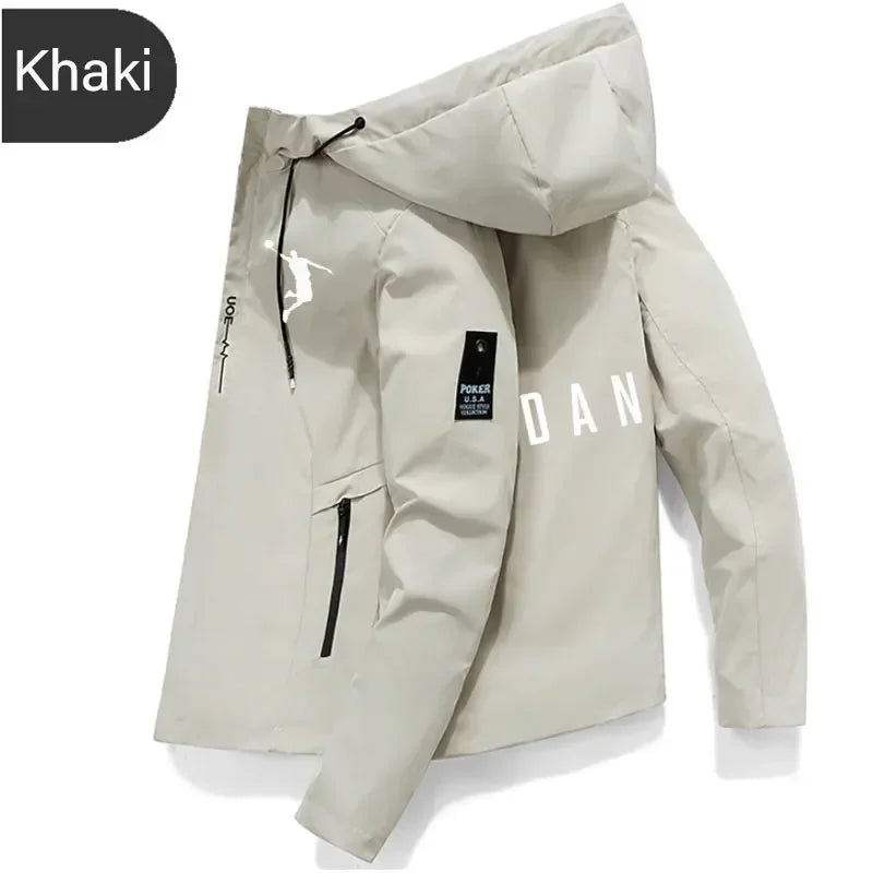 Men's hooded jackets