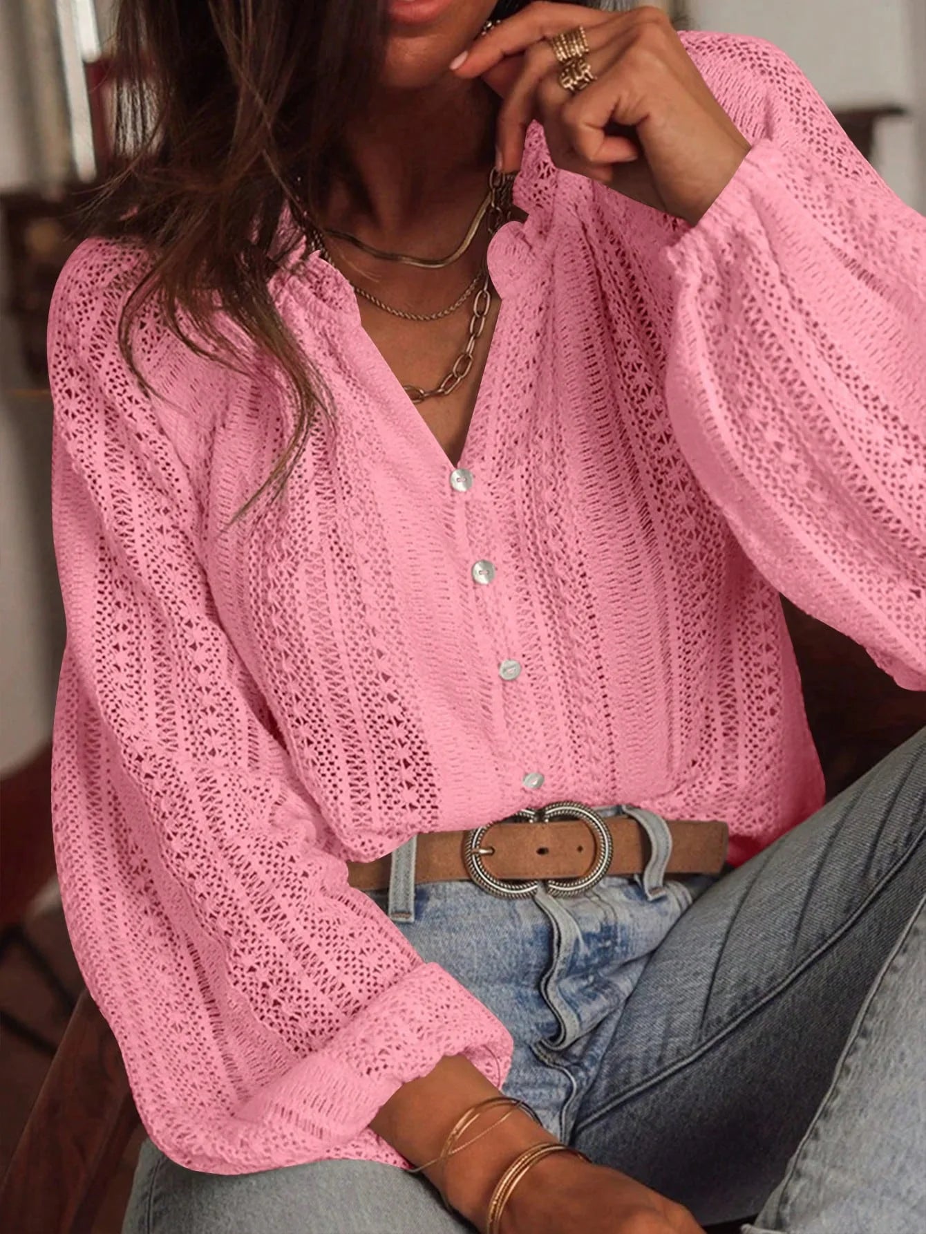 Women's Blouses Spring And Autumn