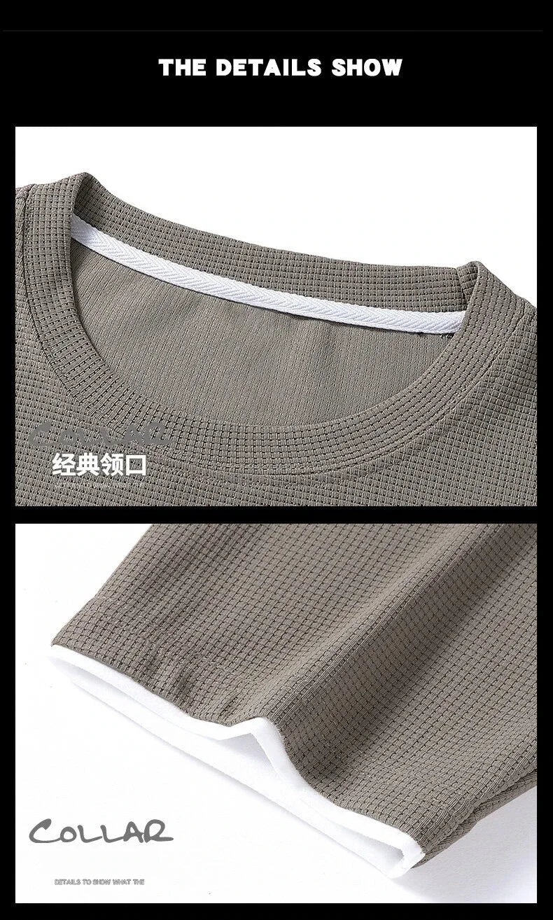 Mens Sports Suit Fashion Tracksuit