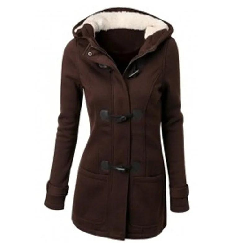 Women Basic Hoodie Jackets