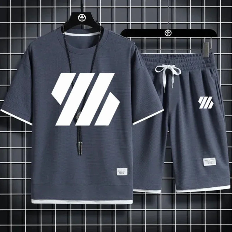 Mens Sports Suit Fashion Short
