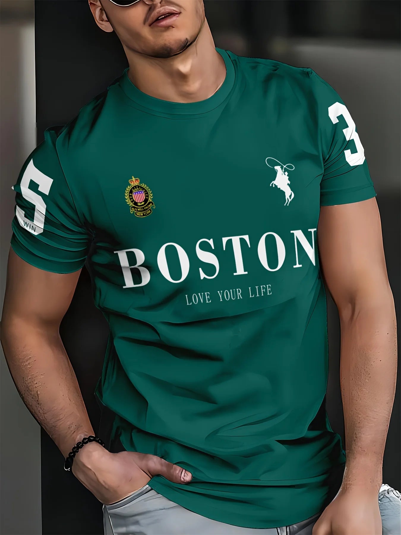 Casual Stylish Men's Summer T-Shirt