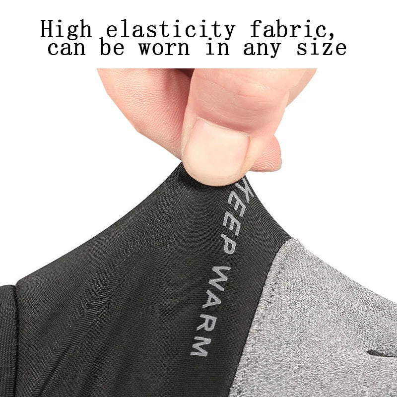 Winter Warm Gloves for Men Waterproof Touch Screen