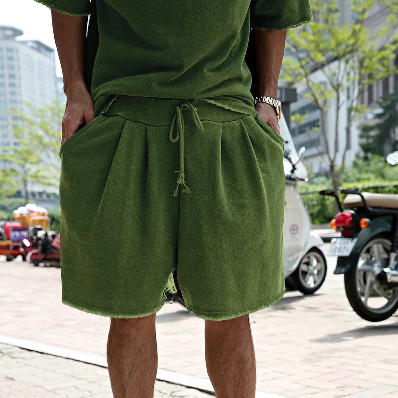 Men Tracksuit Casual Cotton