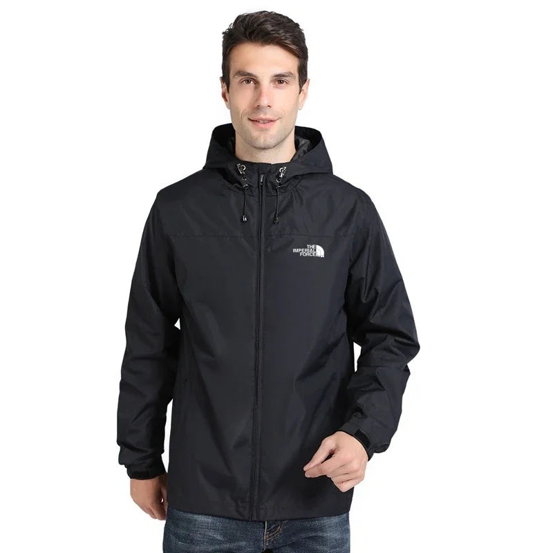 Men's Waterproof Hooded Jacket