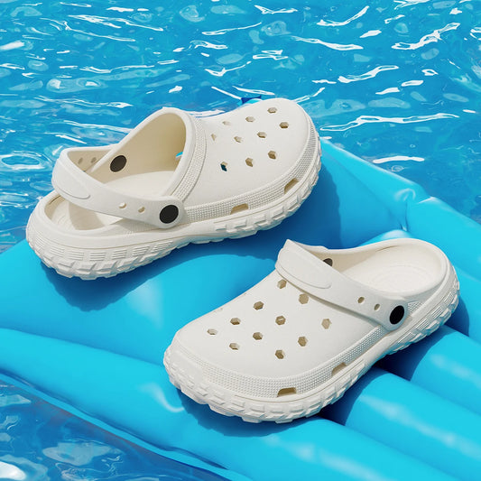 Women and Men's Hole Shoes