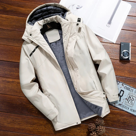 Men's Jacket Winter Thickened