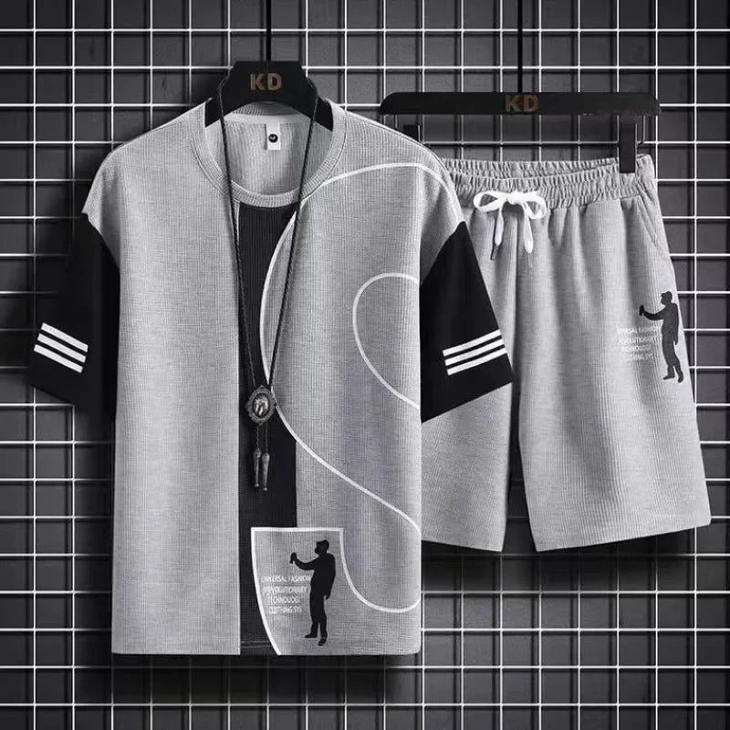 T Shirt Short Sets Graphic