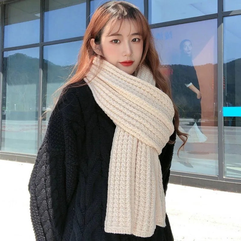 Sweet Knitted Scarf For Women