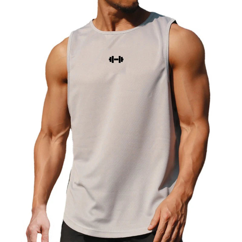 Summer Men's Gym Tank Top Fitness