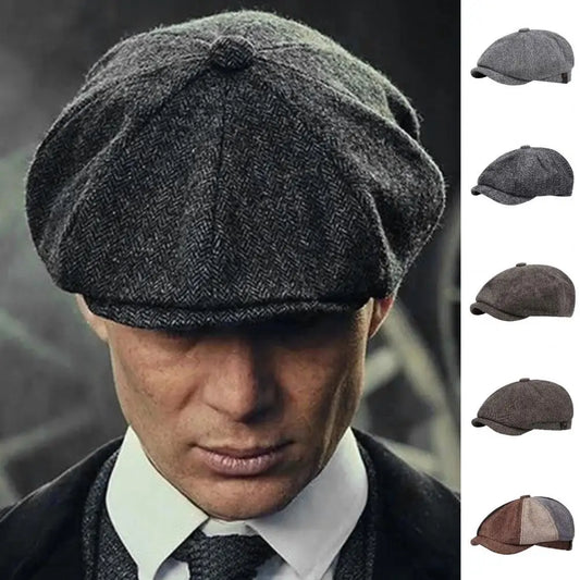 Men Newsboy Hat Spring Autumn Retro