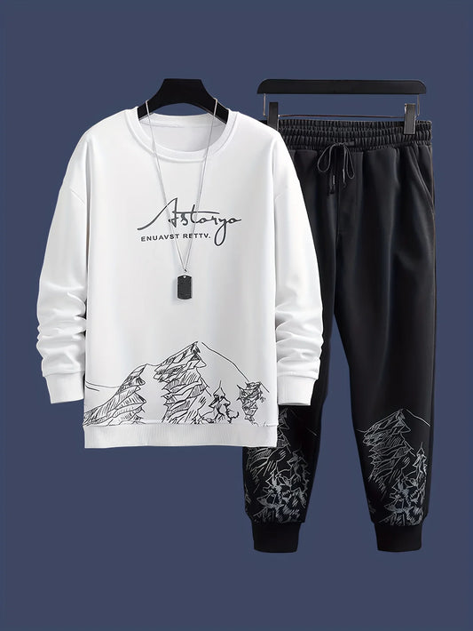 Sports Suit For Men Spring And Autumn Hoodie