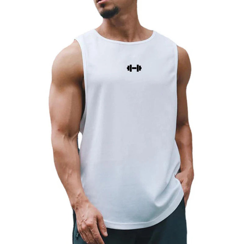 Summer Men's Gym Tank Top Fitness