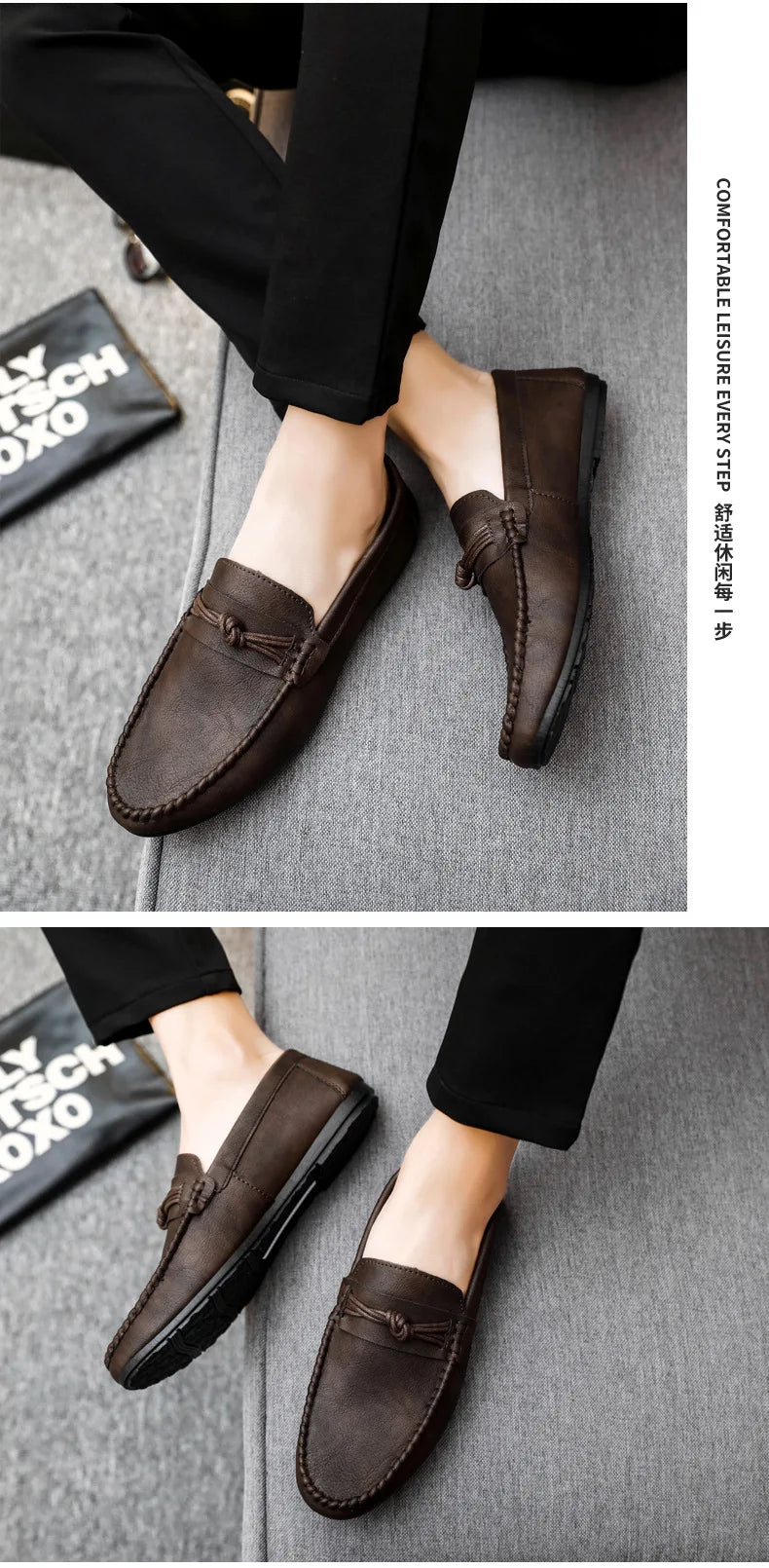 Men Loafers Shoes Man