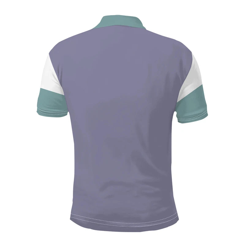 Summer Lapel Polo Shirt Men