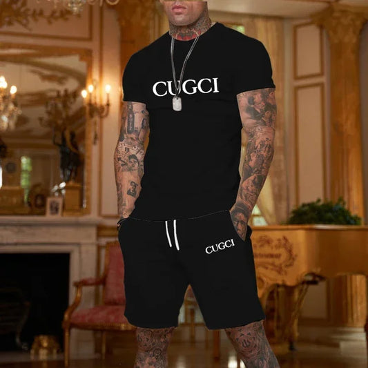 Summer T-shirt Shorts Men's Casual