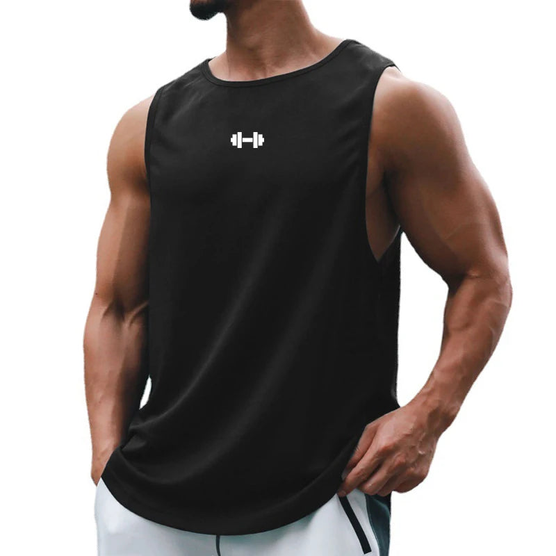 Summer Men's Gym Tank Top Fitness