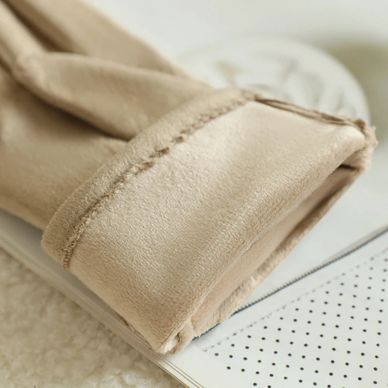 Gloves for Women in Winter Fleece-Lined