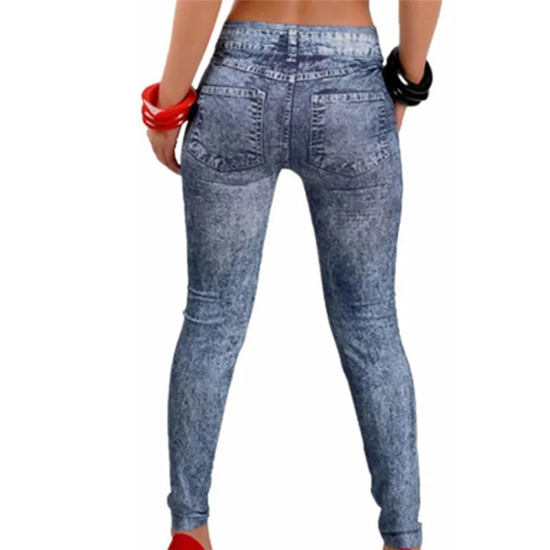 Women Fashion Stretch Plus Jeans