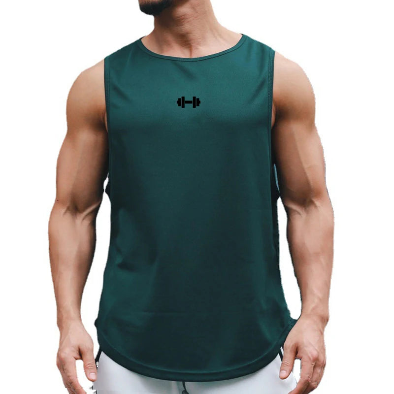 Summer Men's Gym Tank Top Fitness