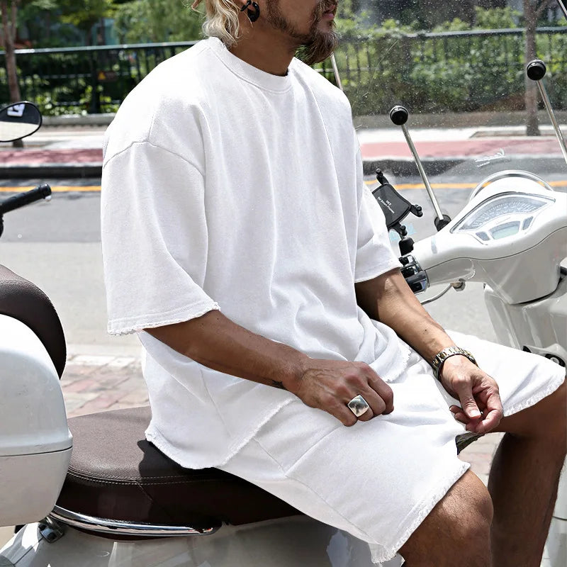 Men Tracksuit Casual Cotton
