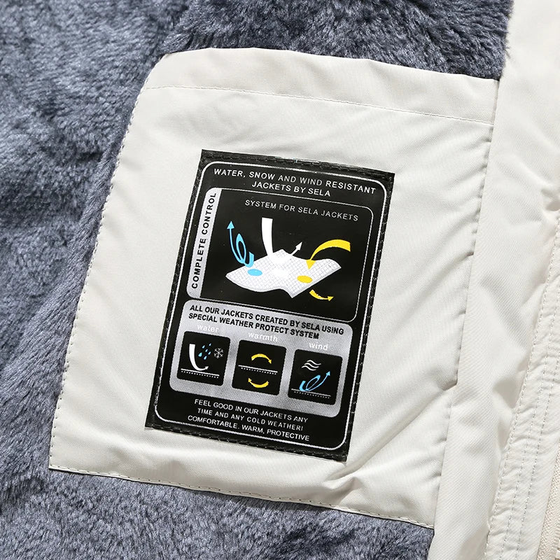 Men's Jacket Winter Thickened