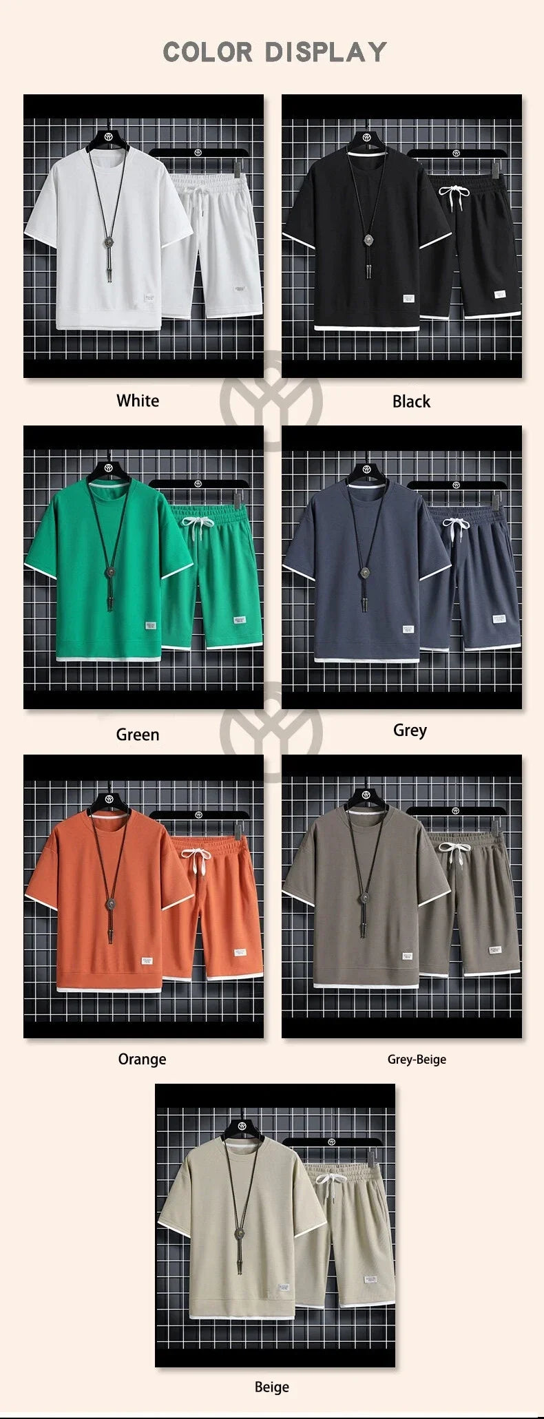 Mens Sports Suit Fashion Tracksuit