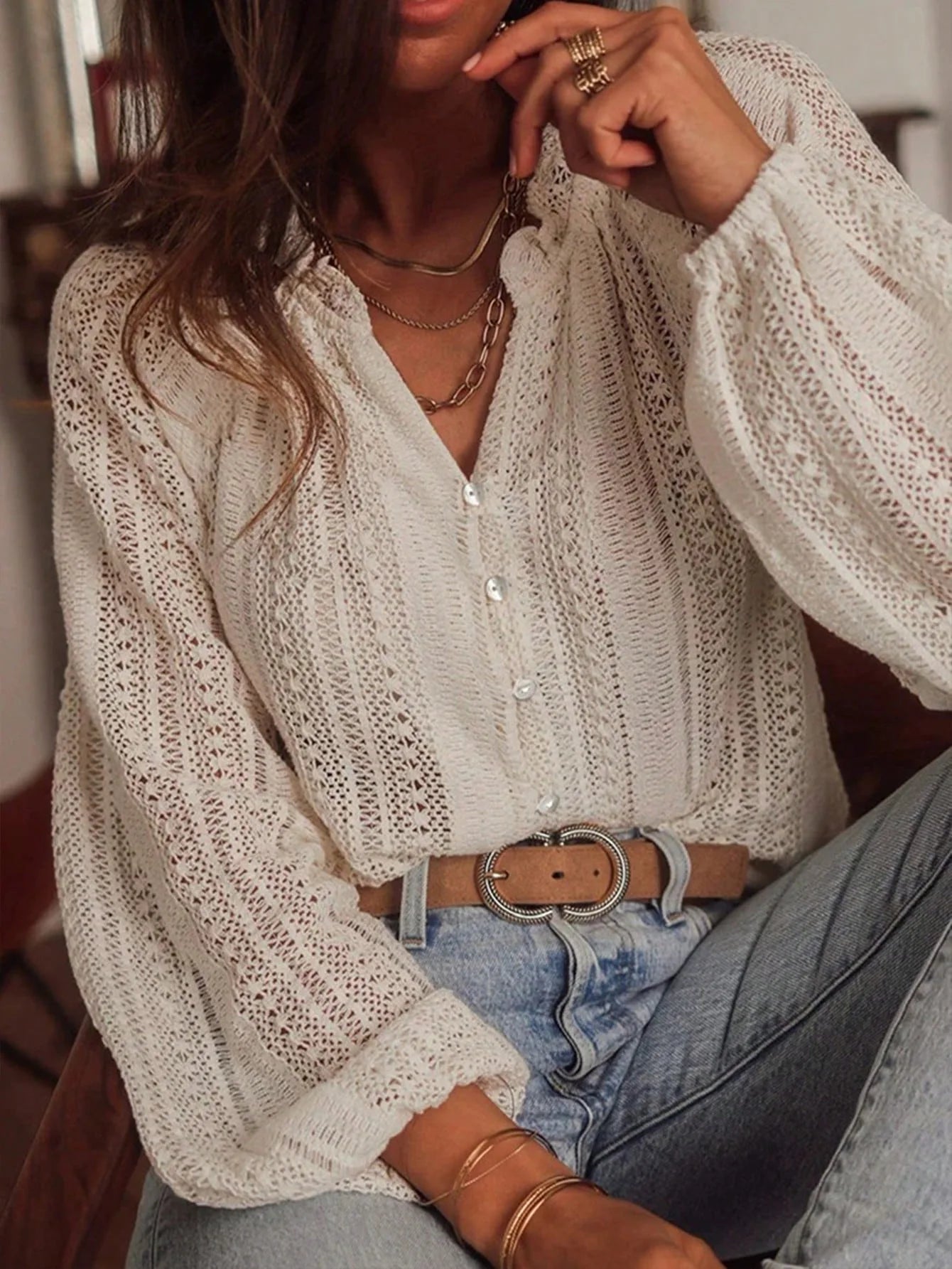 Women's Blouses Spring And Autumn