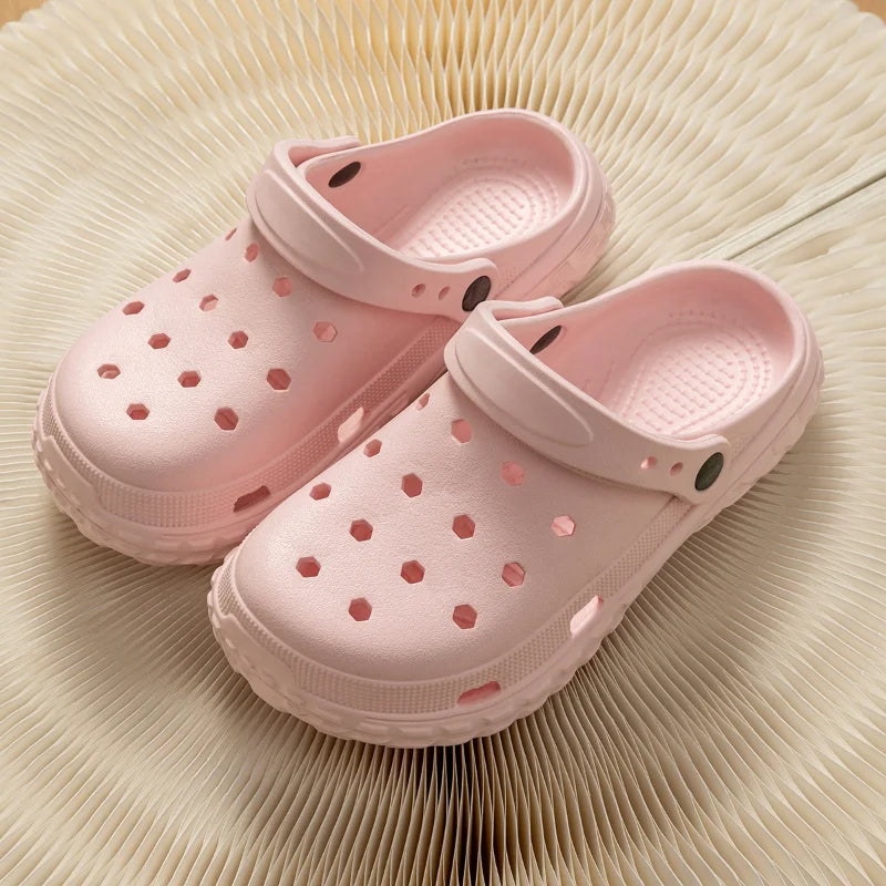 Women and Men's Hole Shoes