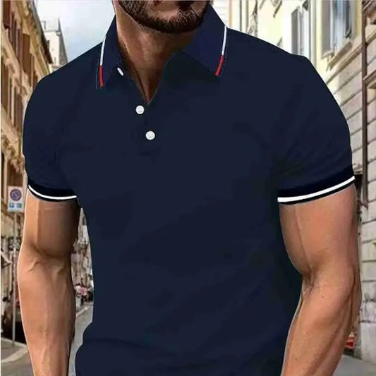 Men's New Top Polo T-shirt Summer