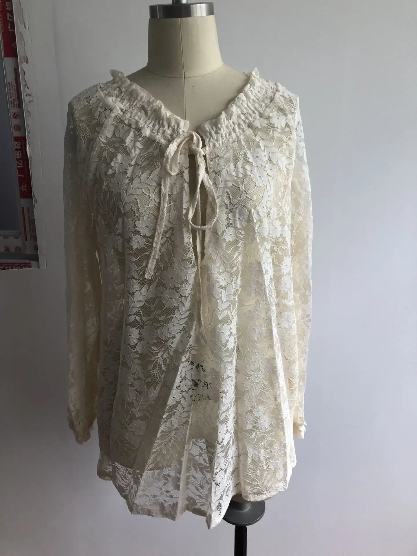 Women's Blouses Fashion Boho Lace