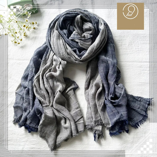 Fashion Striped Scarf for Men Cotton