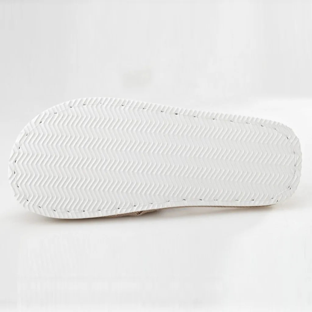 Linen Slippers Household