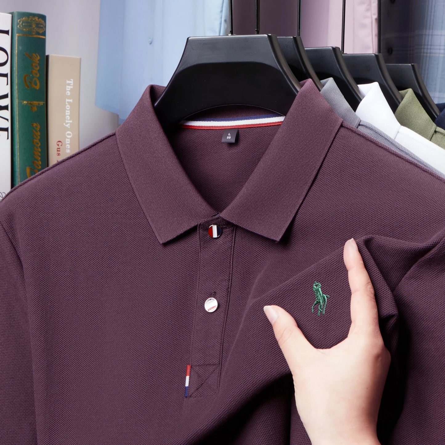 Summer Men Polo T-Shirt