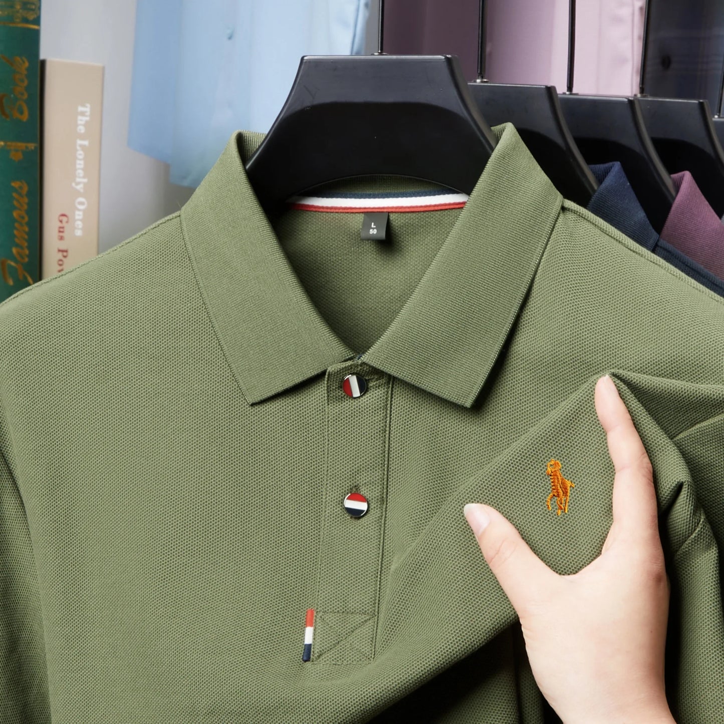 Summer Men Polo T-Shirt