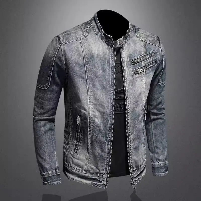 Denim Jackets Men Casual