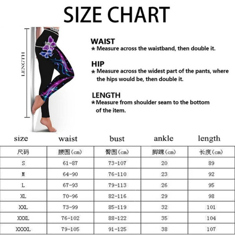 Sport Leggings Women 3D Snacks Printed