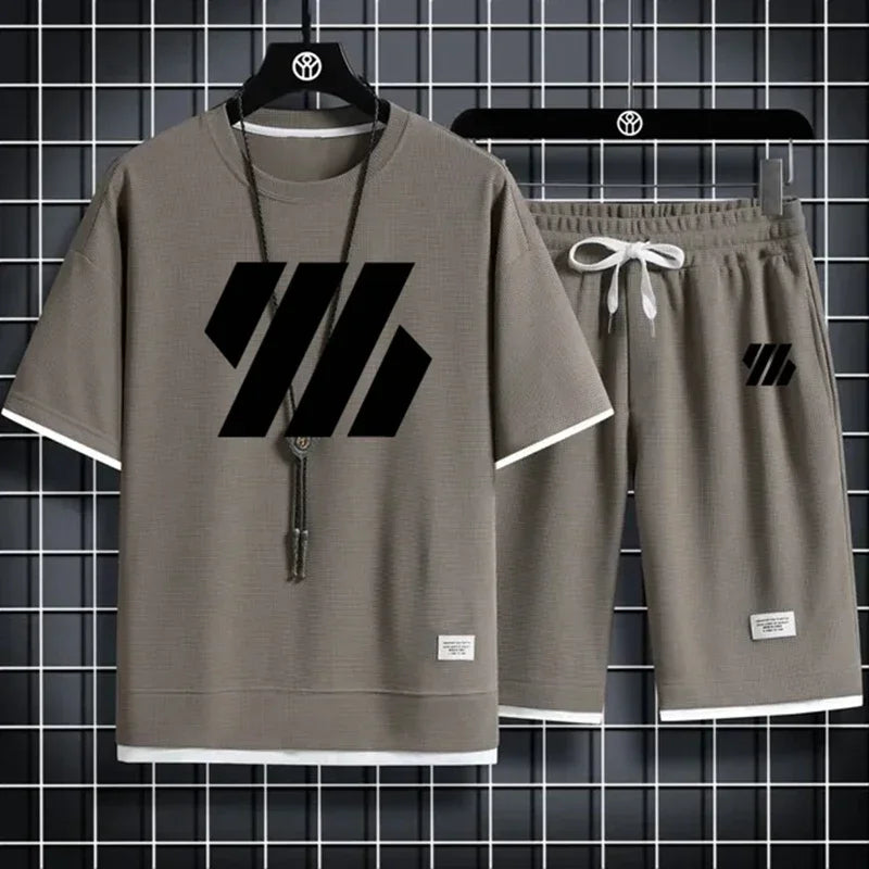 Mens Sports Suit Fashion Short