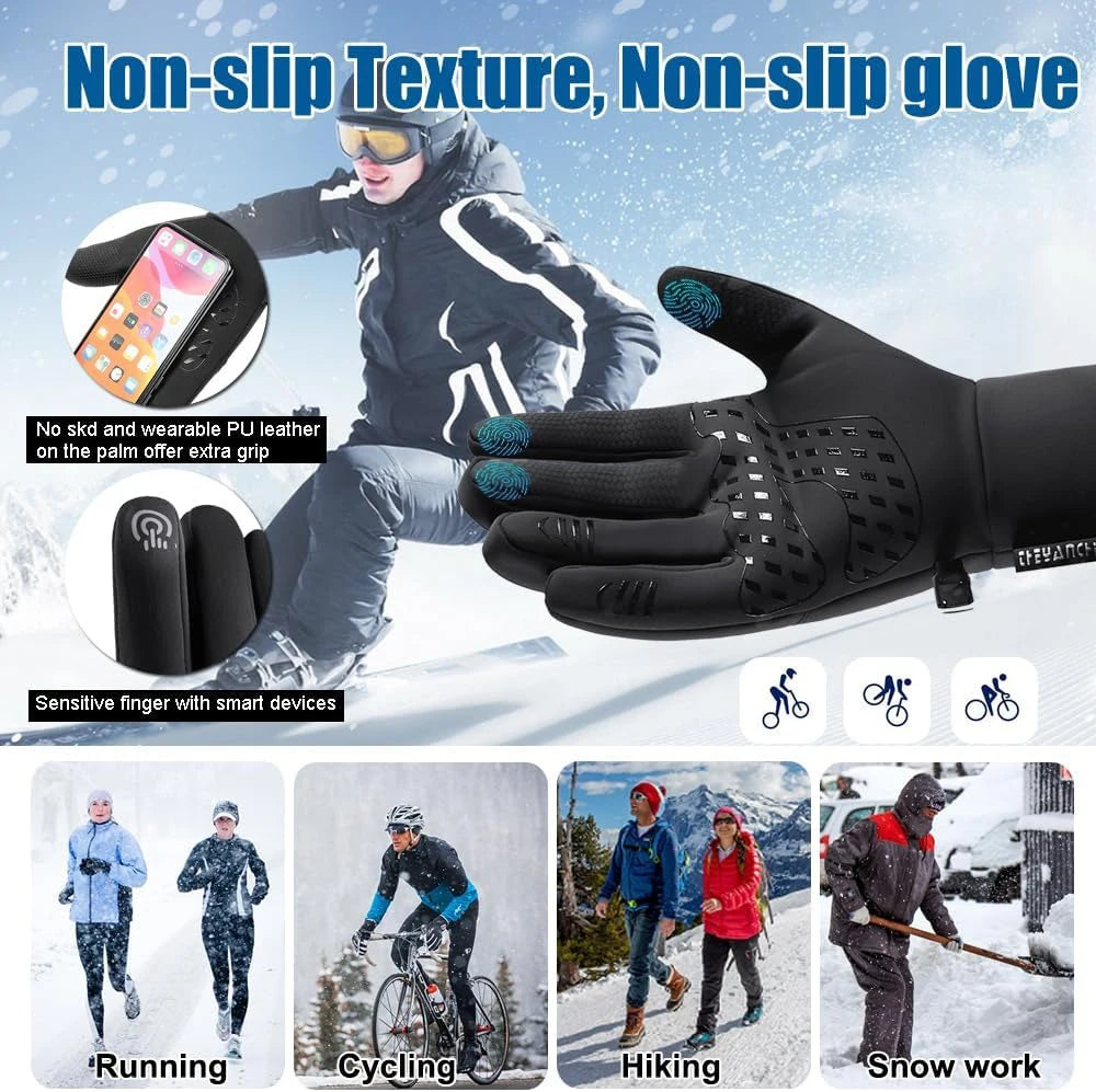 Winter Gloves for Men Waterproof