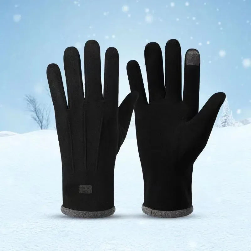 Women Gloves Autumn Winter Fleece Fashion