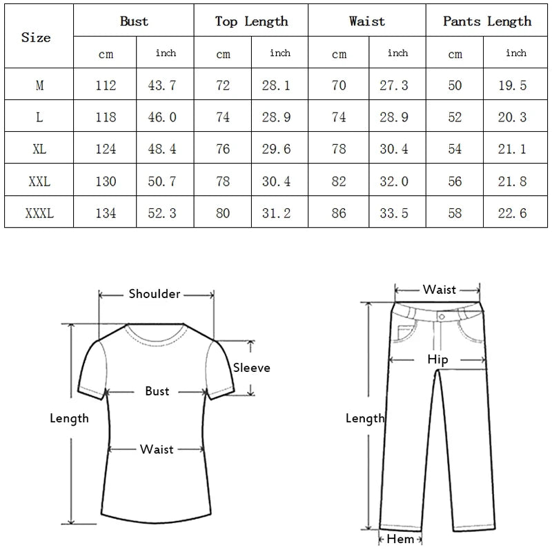 Men Tracksuit Casual Cotton