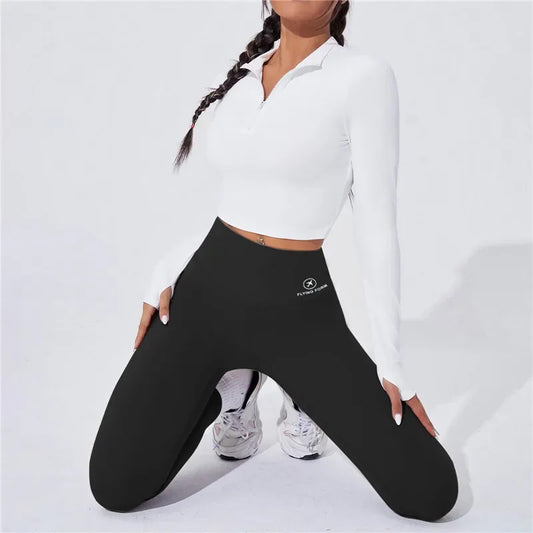High Waist Yoga Warm Leggins Sports