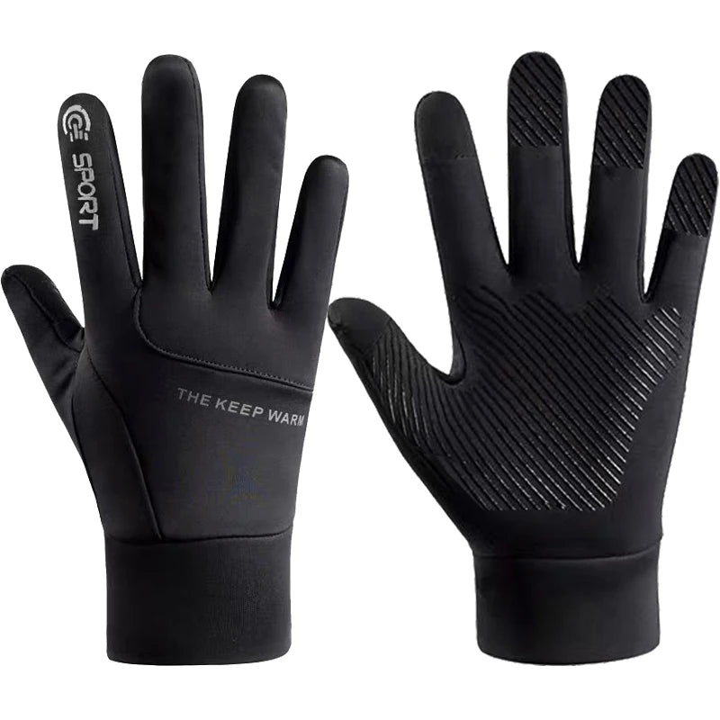 Winter Warm Gloves for Men Waterproof Touch Screen