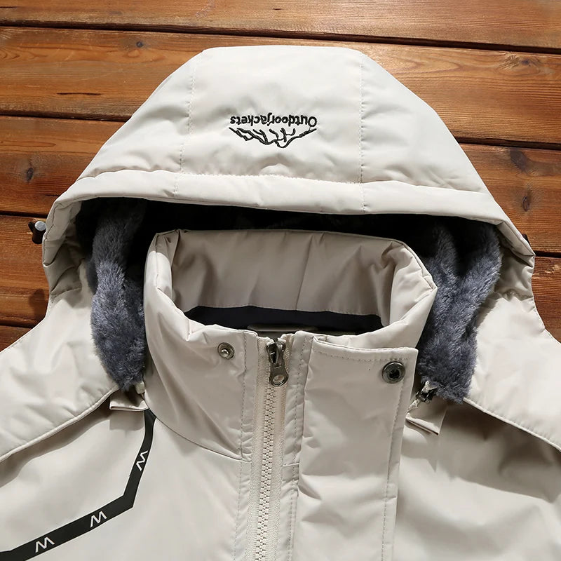 Men's Jacket Winter Thickened