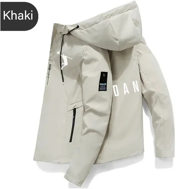 Men's hooded jackets
