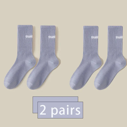 2 Pairs Of New Socks For Men In Spring